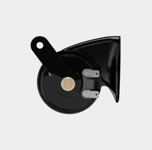 Basuri Light Trumpet Horn (12V, 410/510 Hz, 105-118 dB) Set of 2 for Passenger Car Set of 2